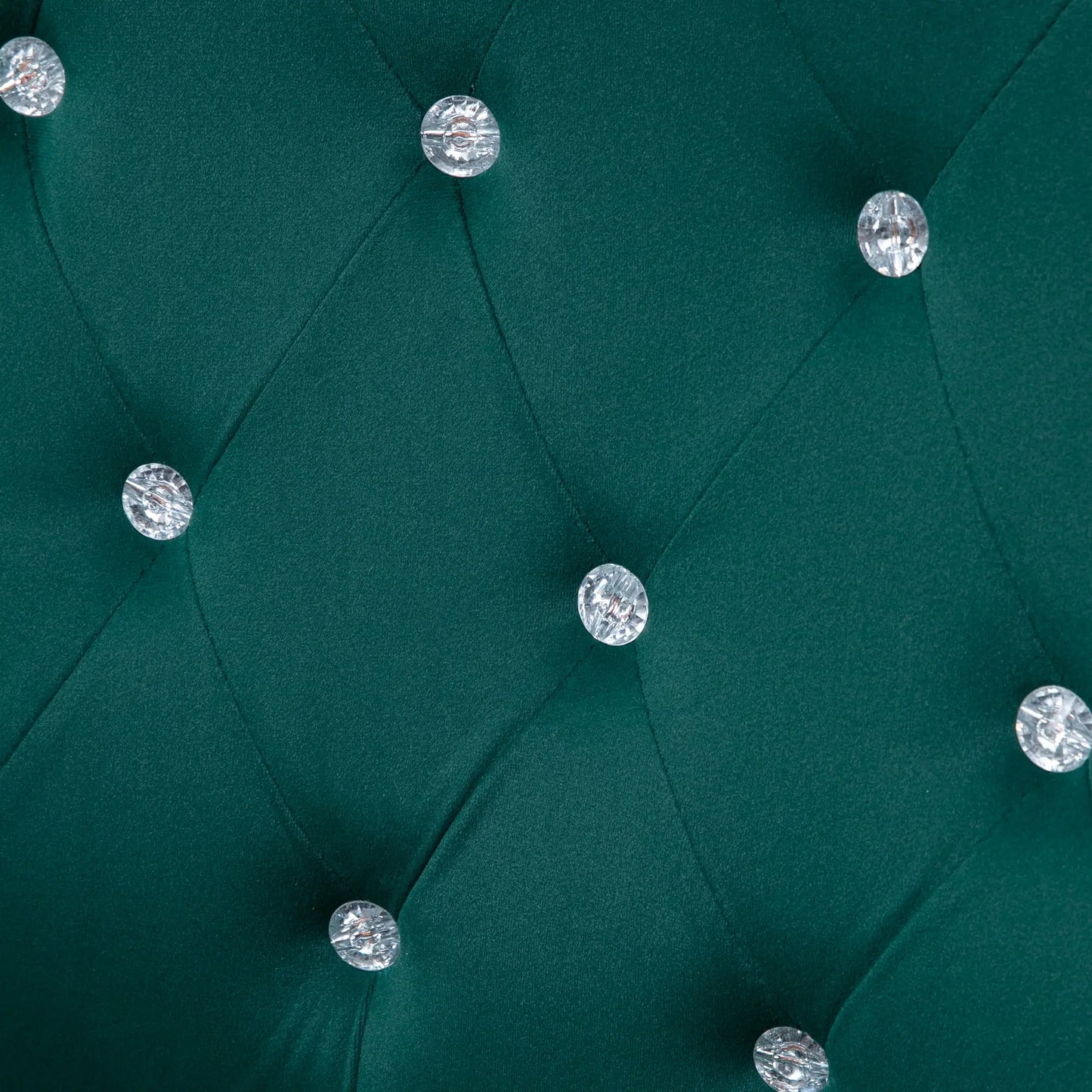 Velvet Computer Chair, Button Tufted, Swivel Wheels, Adjustable Height, Green Executive & Manager Chairs at Gallery Canada