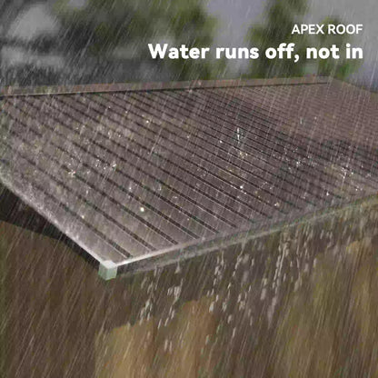 11' x 13' Garden Storage Shed, Metal Tool House, Double Doors, Yellow Sheds at Gallery Canada