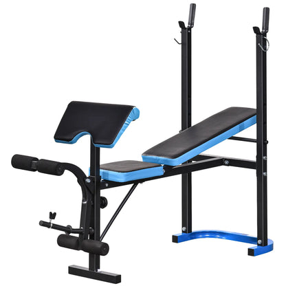 Adjustable Weight Bench, Barbell Rack, Leg Developer, Black Weight Benches at Gallery Canada