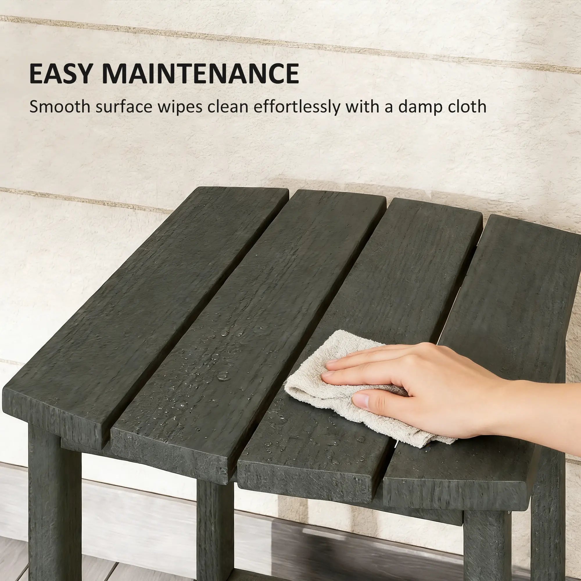 Outdoor Side Table, Patio End Table, Grey Patio Side Tables at Gallery Canada