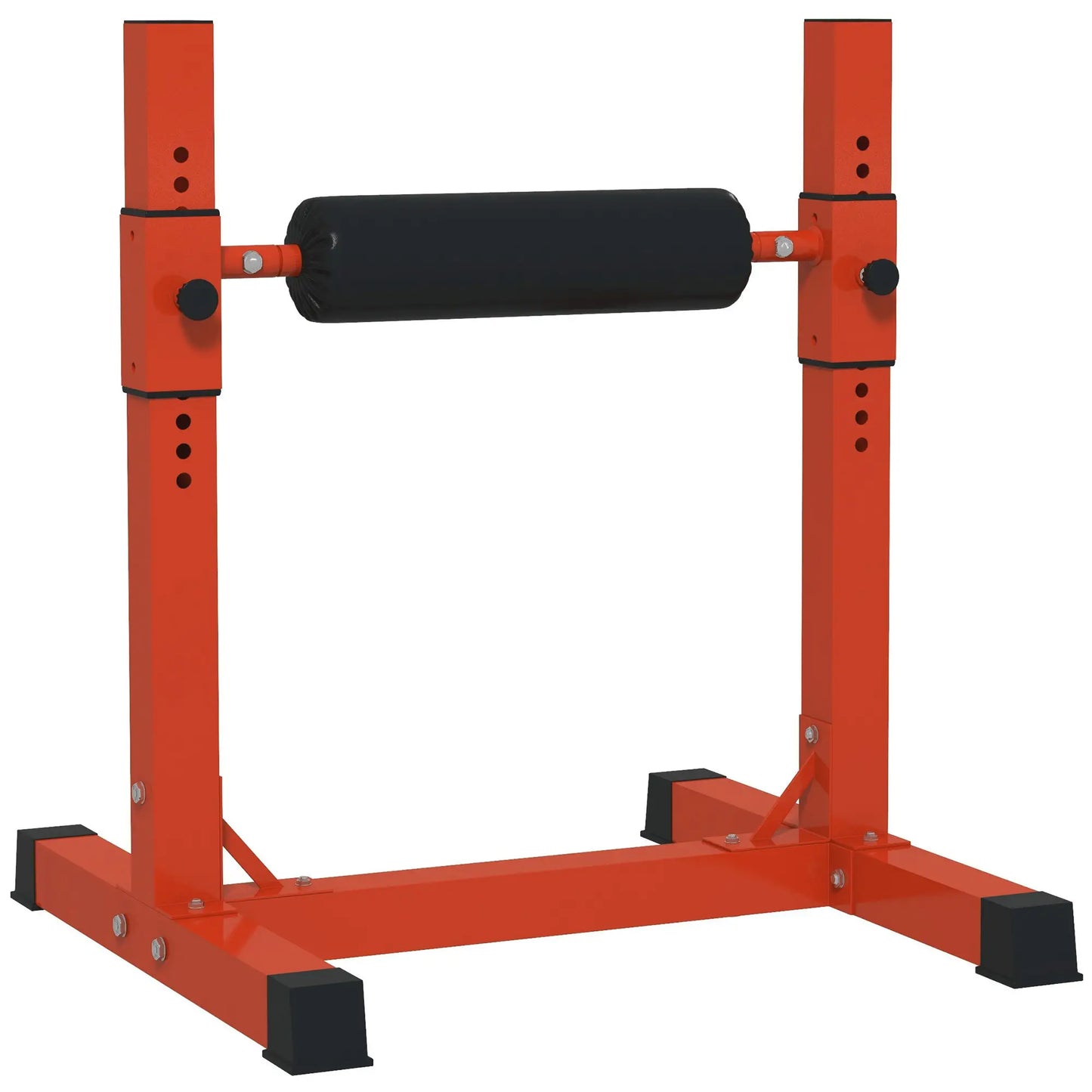 Bulgarian Split Squat Stand, 12-Level Adjustable, Red Squat Machine at Gallery Canada