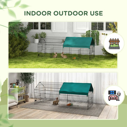 73" Small Animal Cage with Roof, Indoor Outdoor Use, Green Houses & Habitats at Gallery Canada
