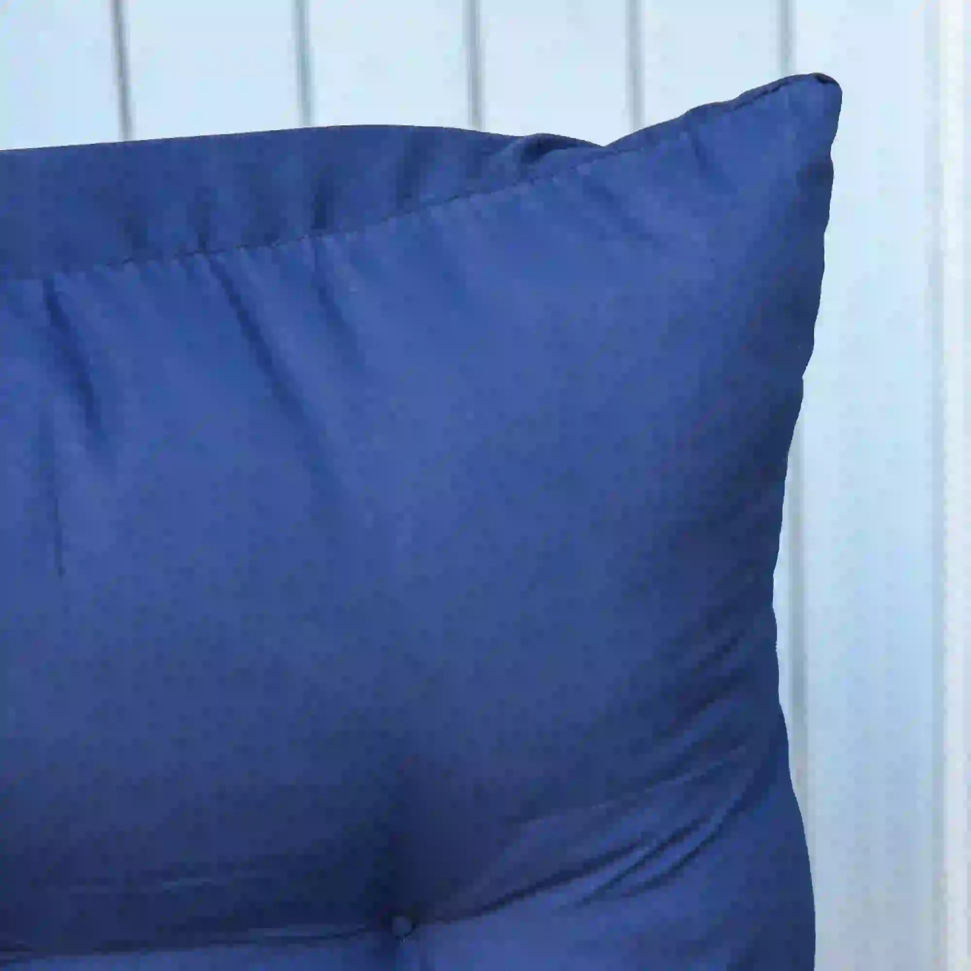 Reclining Zero Gravity Chair, Adjustable Backrest, Folding Garden Lounger, Dark Blue Lounger Chairs at Gallery Canada