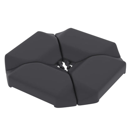 Cantilever Umbrella Base Weights, 4PCs, HDPE Water Or Sand Filled Umbrella Bases at Gallery Canada