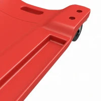 Chariot de mécanicien de 40 pouces, capacité de 330 LBS, rouge