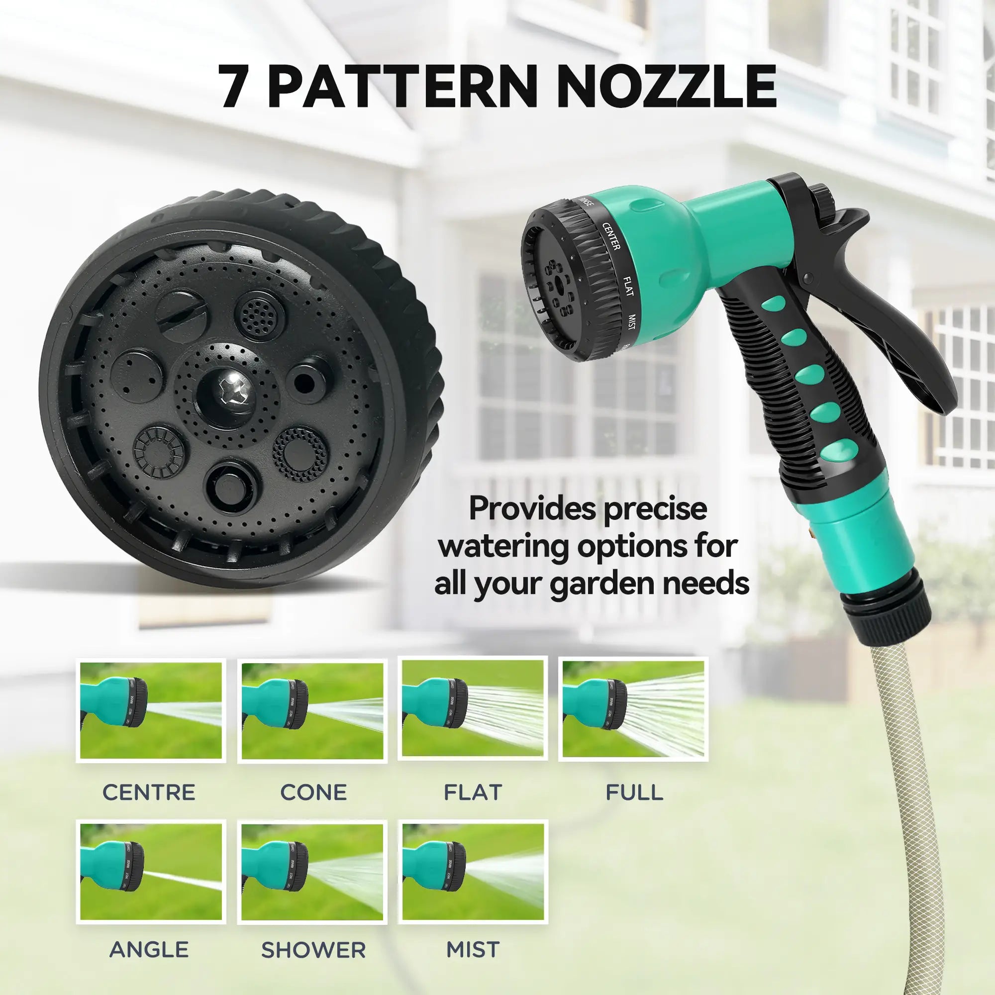 1/2 in x 65ft Wall Mounted Garden Hose Reel, Auto Rewind, Blue Garden Accessories at Gallery Canada