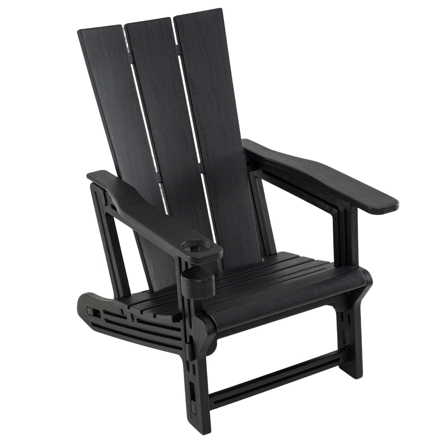 HDPE Outdoor Adirondack Chairs, Black Adirondack Chairs at Gallery Canada