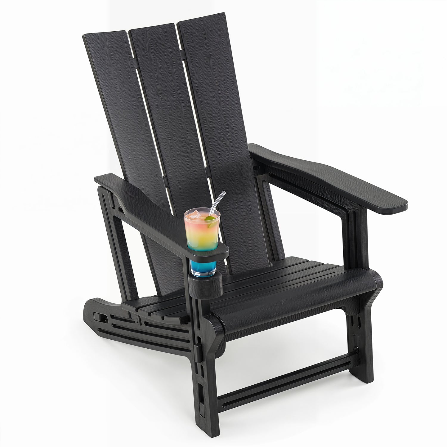 HDPE Outdoor Adirondack Chairs, Black Adirondack Chairs at Gallery Canada