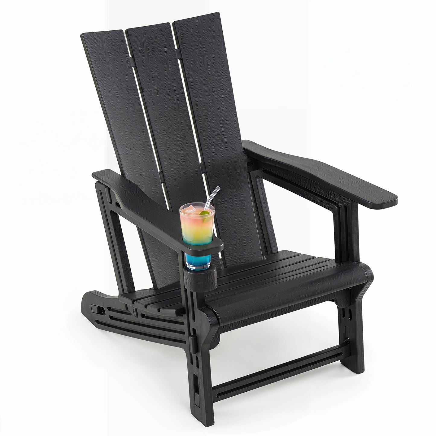 HDPE Outdoor Adirondack Chairs, Black Adirondack Chairs at Gallery Canada