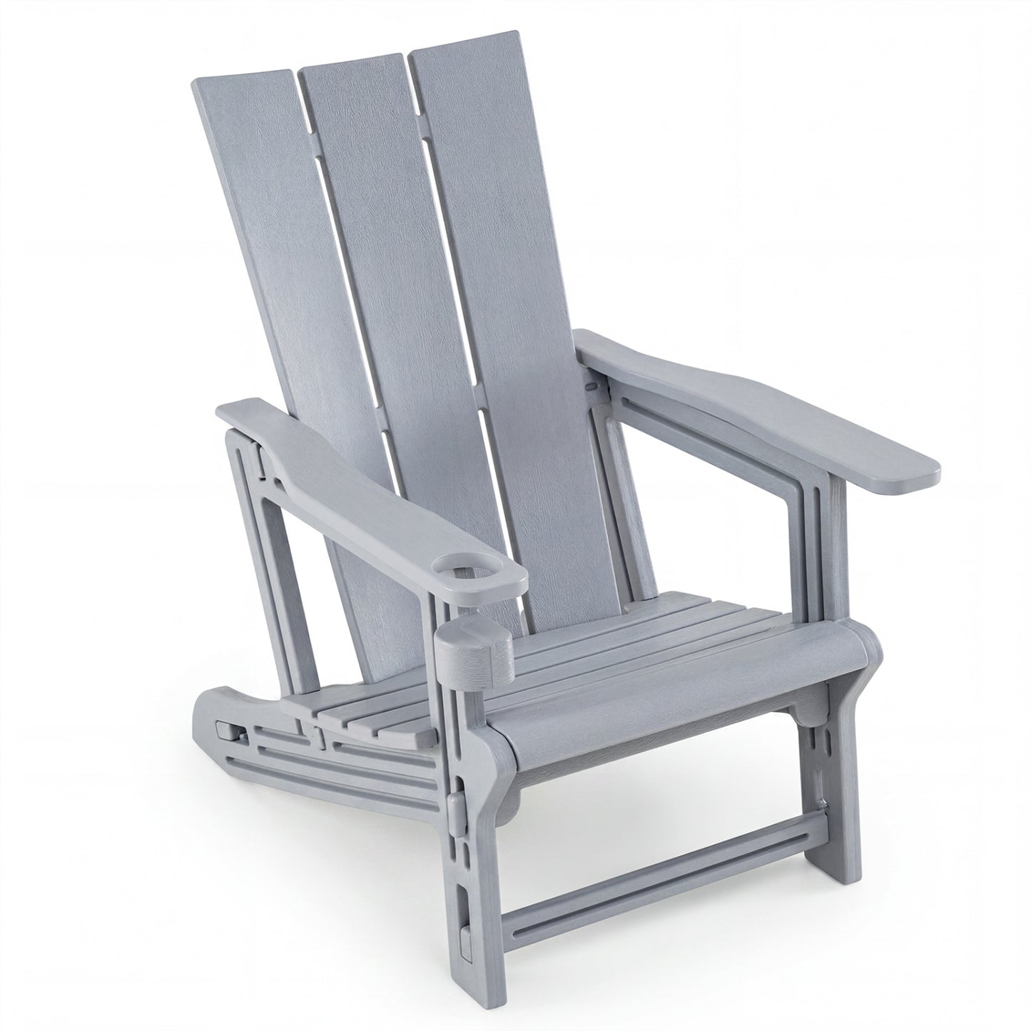 HDPE Outdoor Adirondack Chairs, Gray Adirondack Chairs Gray at Gallery Canada