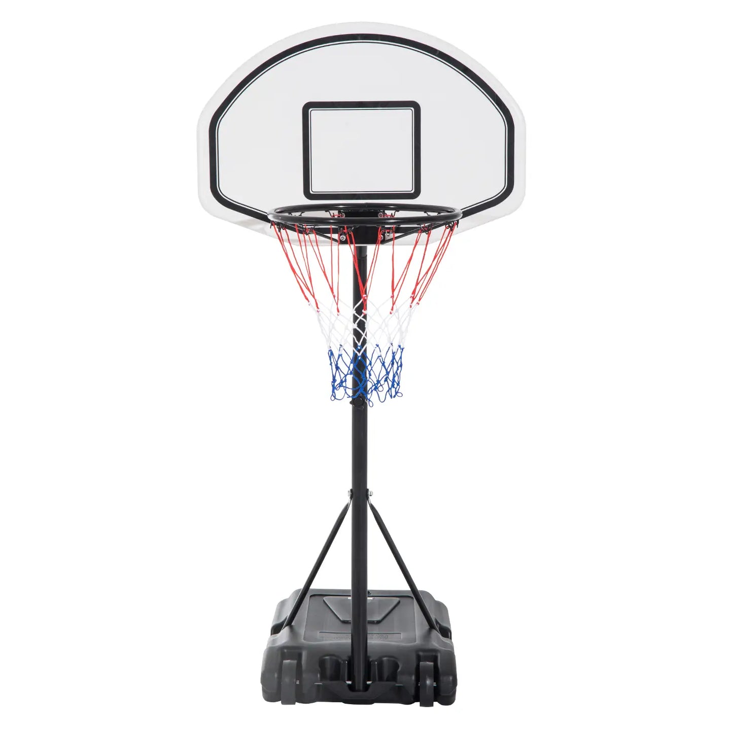 51"-64" Height Adjustable Basketball System, Portable with Wheels Basketball at Gallery Canada