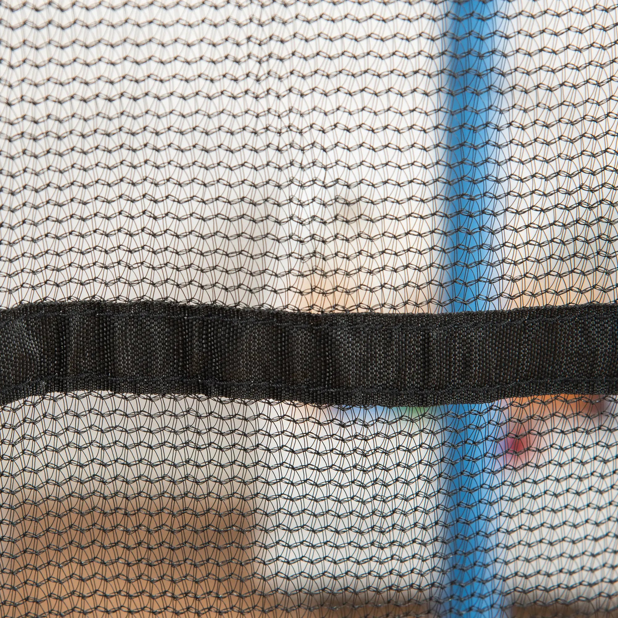 64 Inch Kids Trampoline with Enclosure Net, for Ages 3-10, Blue Trampolines at Gallery Canada