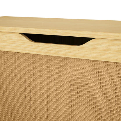 Storage Chest with Lift Top Storage Chest with Safety Hinges 39.4" Oak Storage Cabinets at Gallery Canada