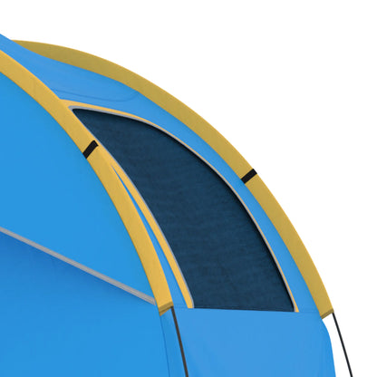 3000mm Waterproof SUV Tent, Car Tent with 3 Doors and Mesh Window, for 5-6 Person Camping Travel, Blue and Orange Camping Tents at Gallery Canada