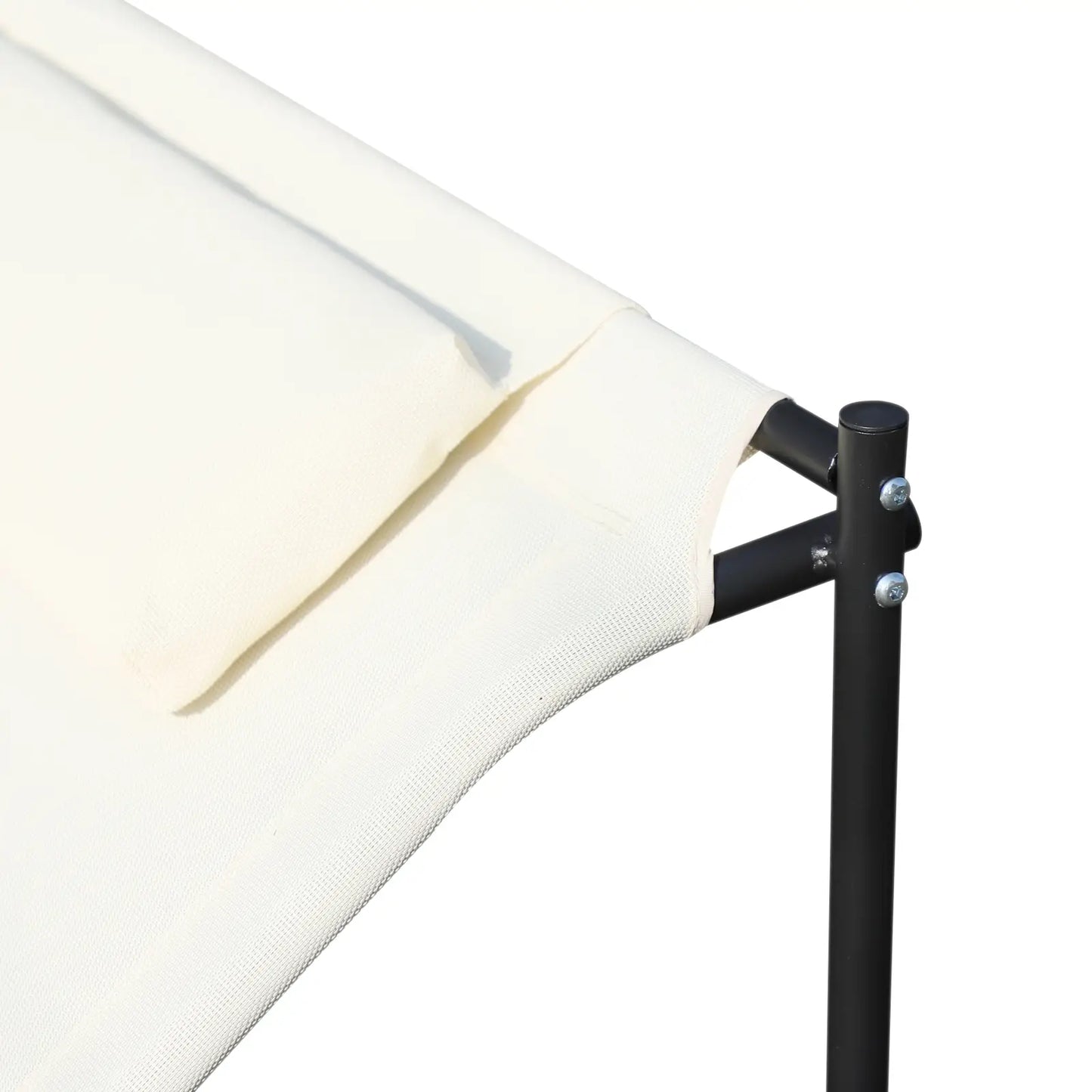 Double Chaise Lounger, Outdoor Hammock Chair, Cream White Lounger Chairs at Gallery Canada