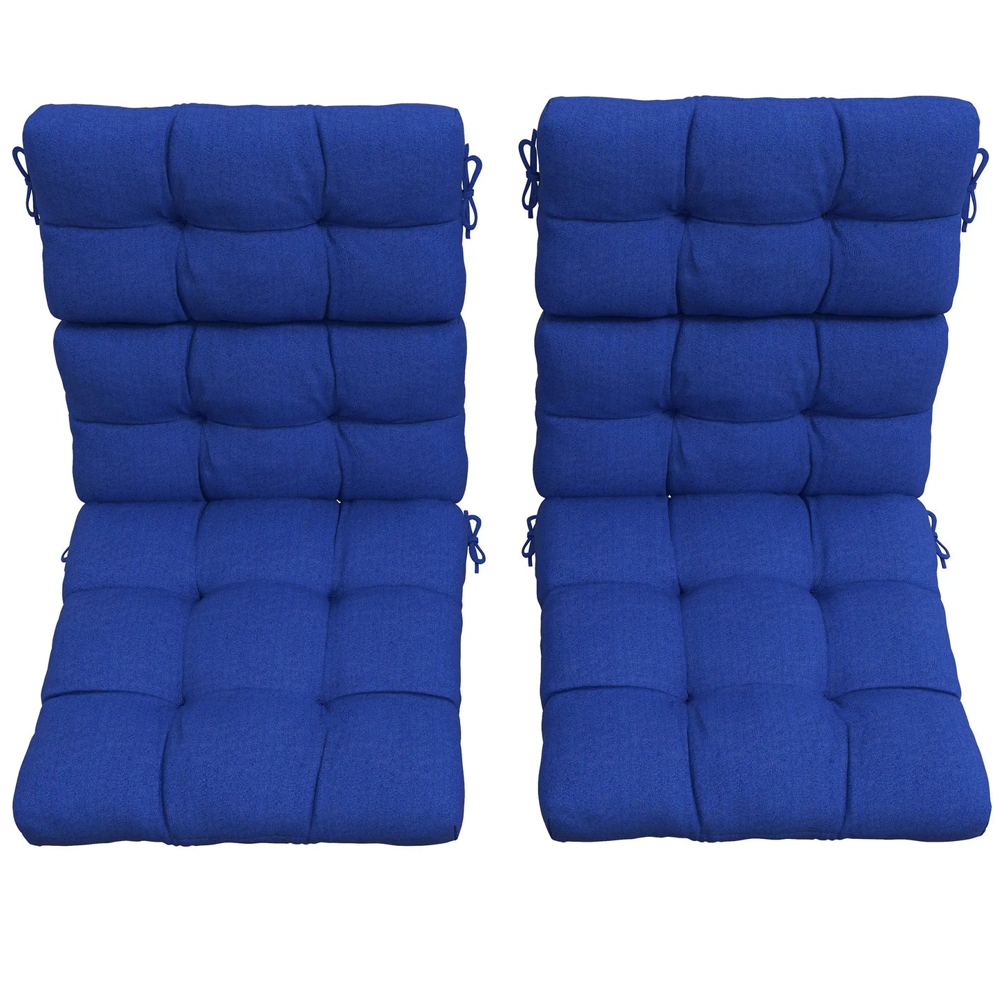 2-Piece Back Seat Cushion, Outdoor Patio Chair Set, Navy Blue Patio Chair Cushions at Gallery Canada