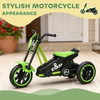Tricycle pour enfants, tricycle pour tout-petits avec pédale, 18-36 mois, vert