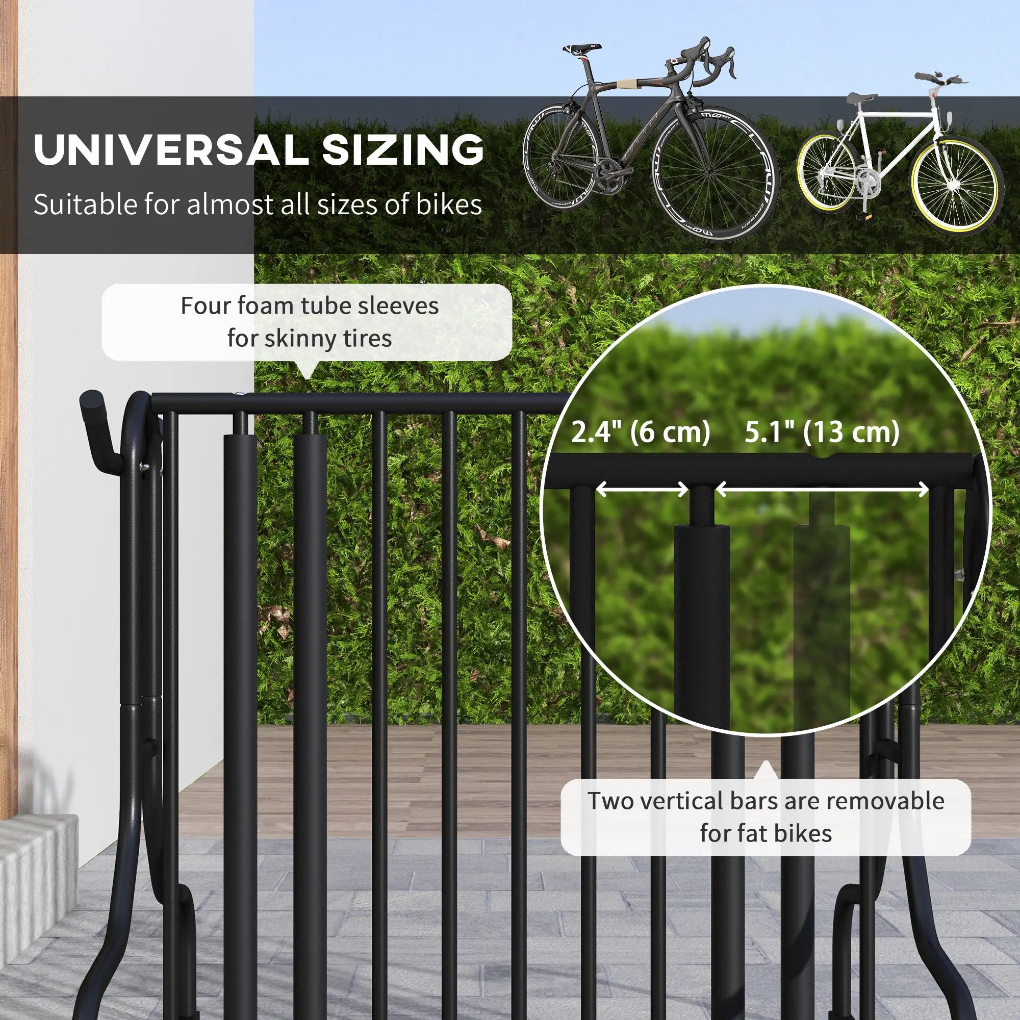 Steel Bike Rack, 35