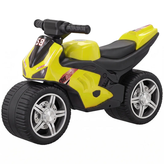 Balance Bike With Music, Wide Tires, Green Riding & Rocking Toys Green at Gallery Canada