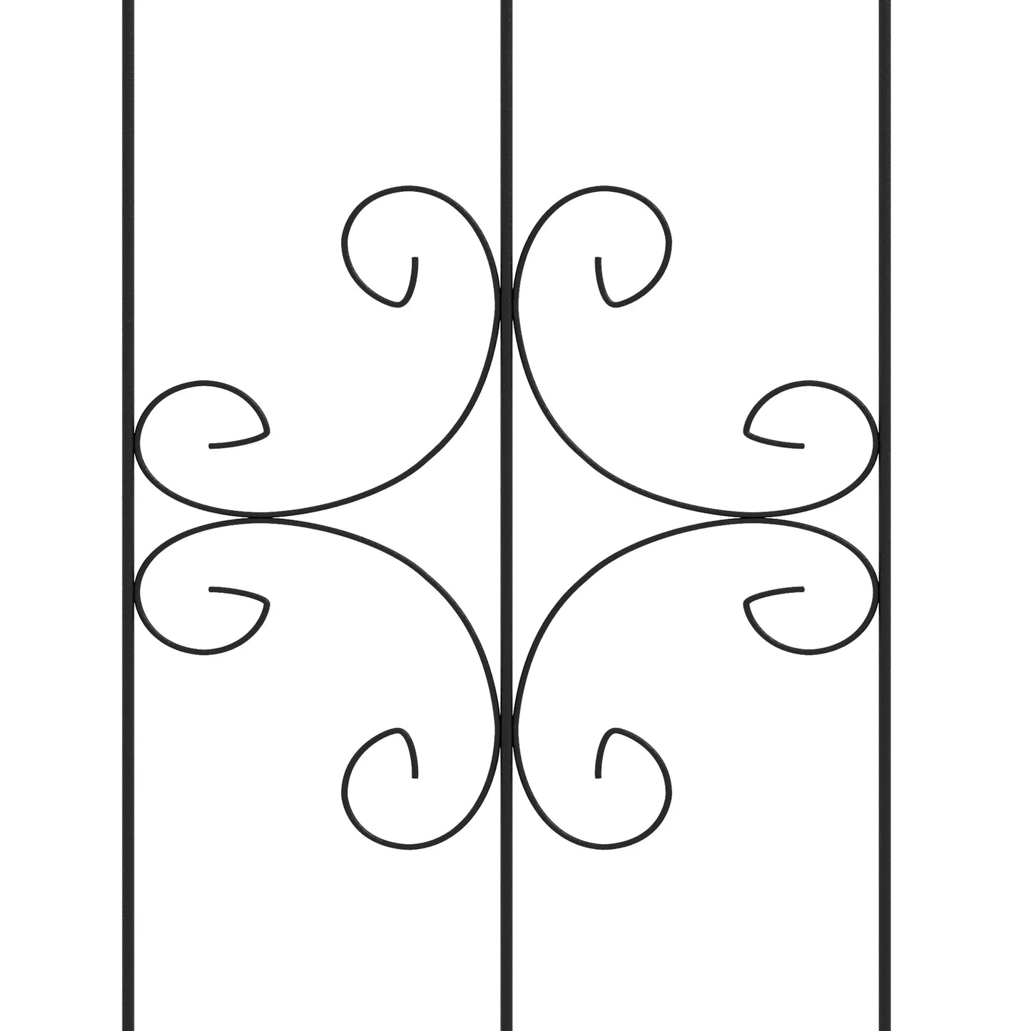 Metal Trellis Set of 2, Garden Support Frames, Arrow Design Plant Stands at Gallery Canada
