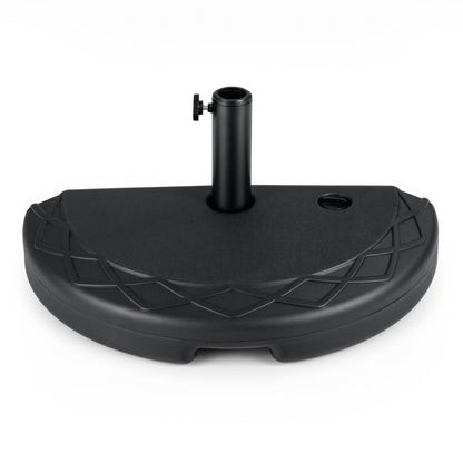 Half Round Patio Umbrella Base, 44 Lbs, Fillable Outdoor Umbrella Bases at Gallery Canada