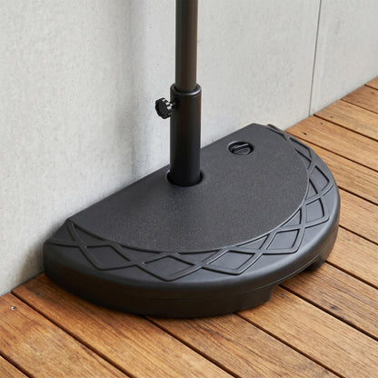Half Round Patio Umbrella Base, 44 Lbs, Fillable Outdoor Umbrella Bases at Gallery Canada