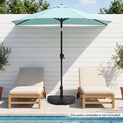 Half Round Patio Umbrella Base, 44 Lbs, Fillable Outdoor Umbrella Bases at Gallery Canada