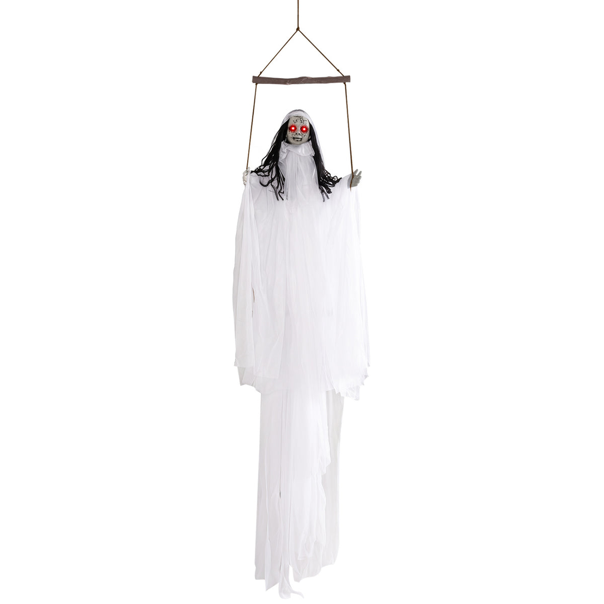 Halloween Decoration, Light Up Eyes, Creepy Sounds
