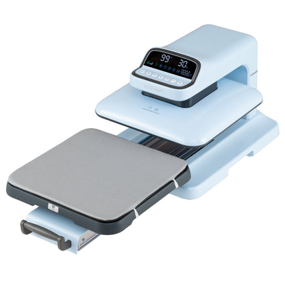 Heat Press Machine with Auto Release for T Shirts, Blue Washers & Dryers at Gallery Canada
