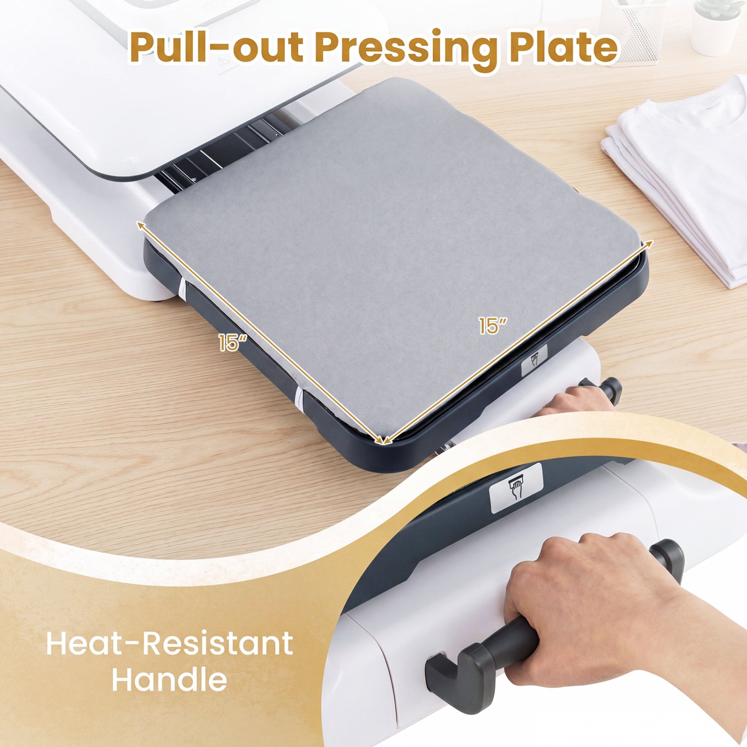 Heat Press Machine with Auto Release for T Shirts, White Washers & Dryers at Gallery Canada