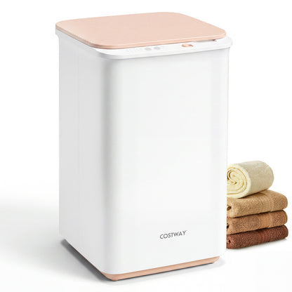 Heated Towel Warmer, 4 Heat Timer, Auto Shut Off, White