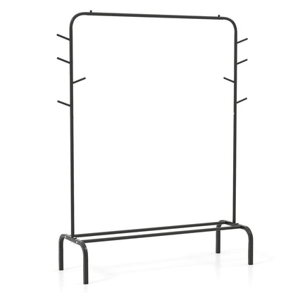 Heavy Duty Clothes Rack, 50-Inch Wide Metal Garment Wardrobe, Black Clothing & Closet Storage at Gallery Canada