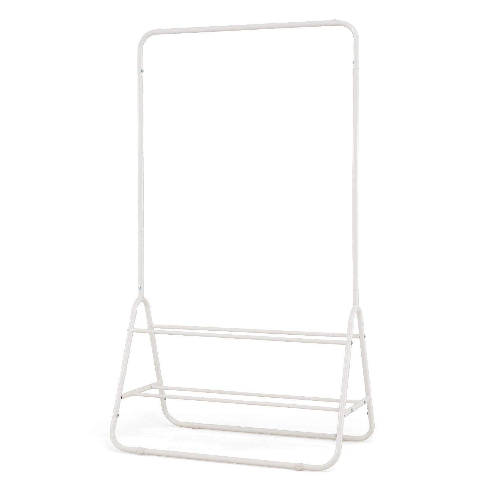 Heavy Duty Clothes Rack, With Hanging Rod And Storage Shelves, White Clothing & Closet Storage at Gallery Canada