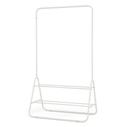 Heavy Duty Clothes Rack, With Hanging Rod And Storage Shelves, White Clothing & Closet Storage at Gallery Canada
