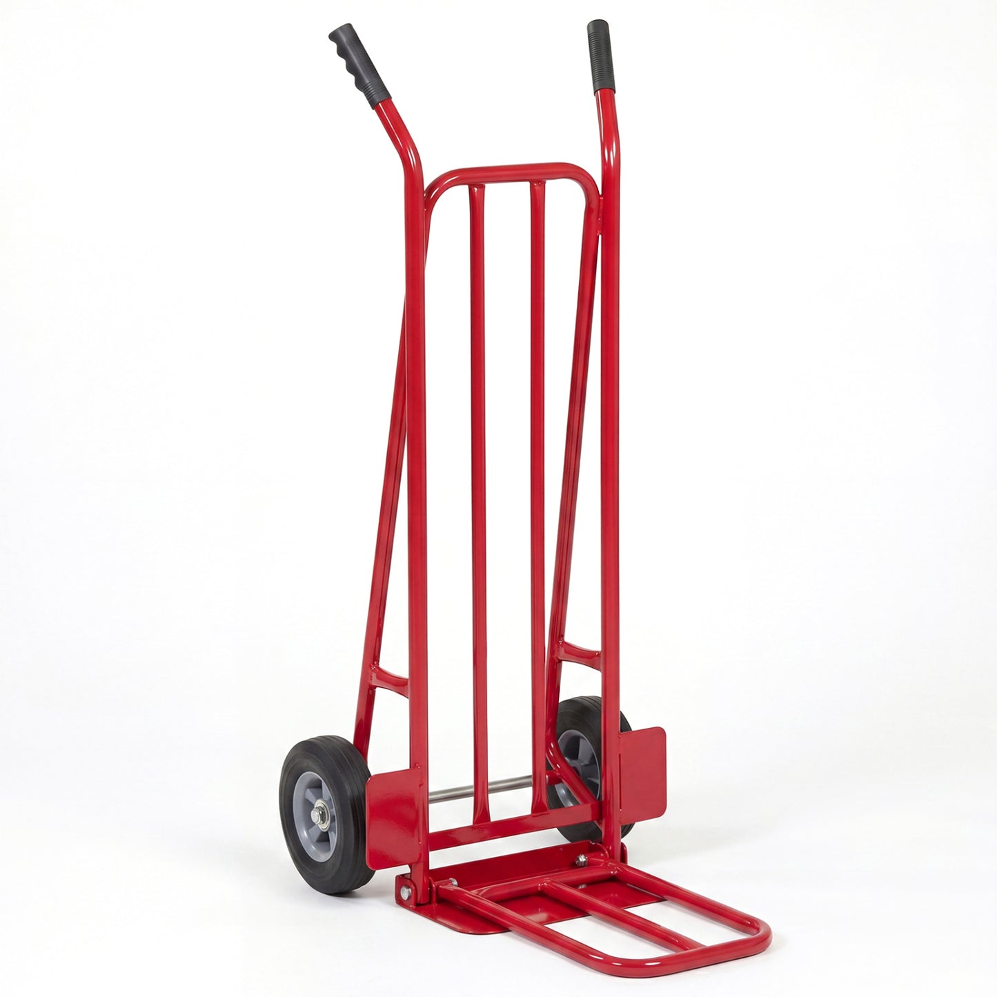 Heavy Duty Hand Truck Dolly with Dual Foldable Nose Plates, Red Garages Red at Gallery Canada
