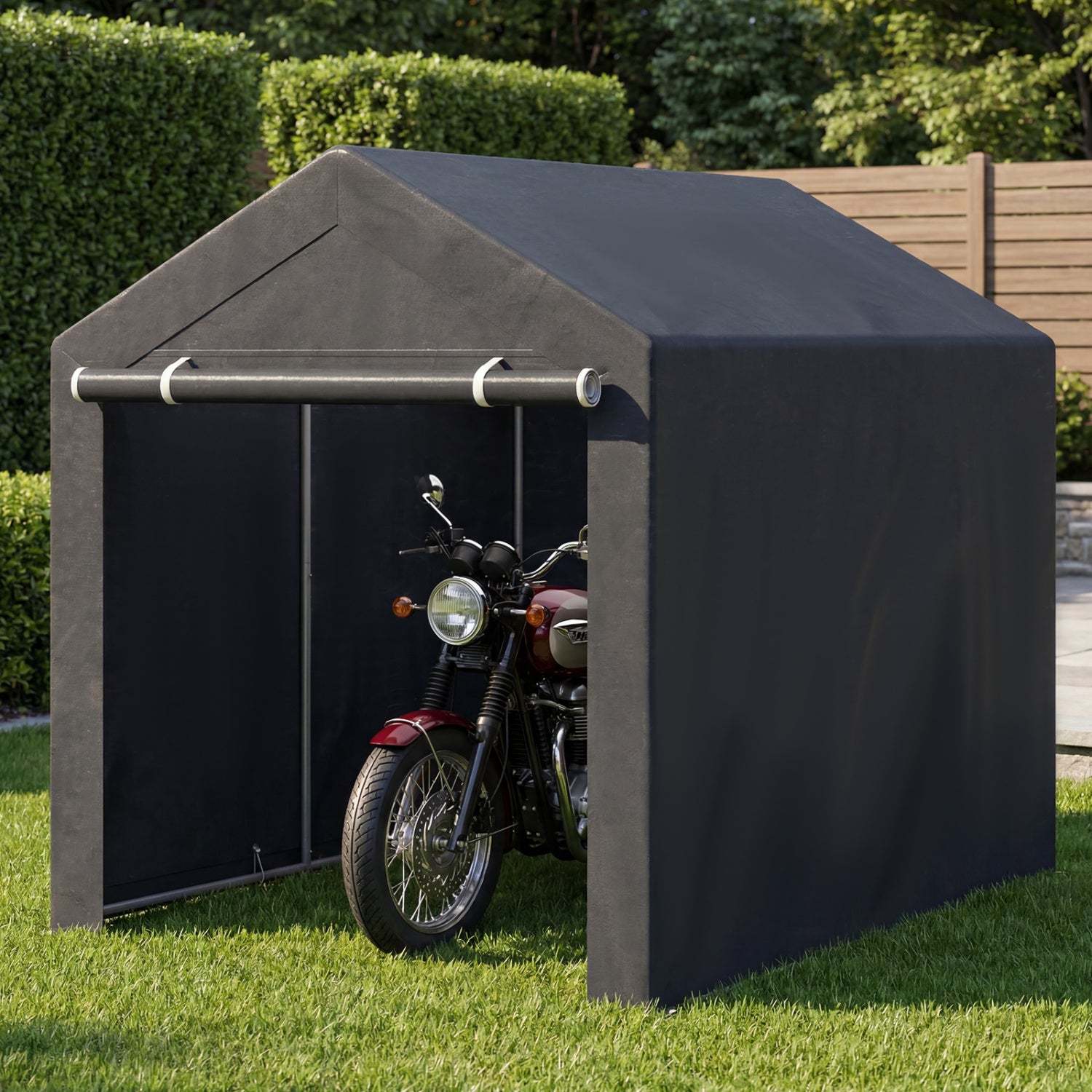 Heavy-Duty Portable Storage Shed with Roll-up Zipper Door-L Sheds & Outdoor Storage at Gallery Canada