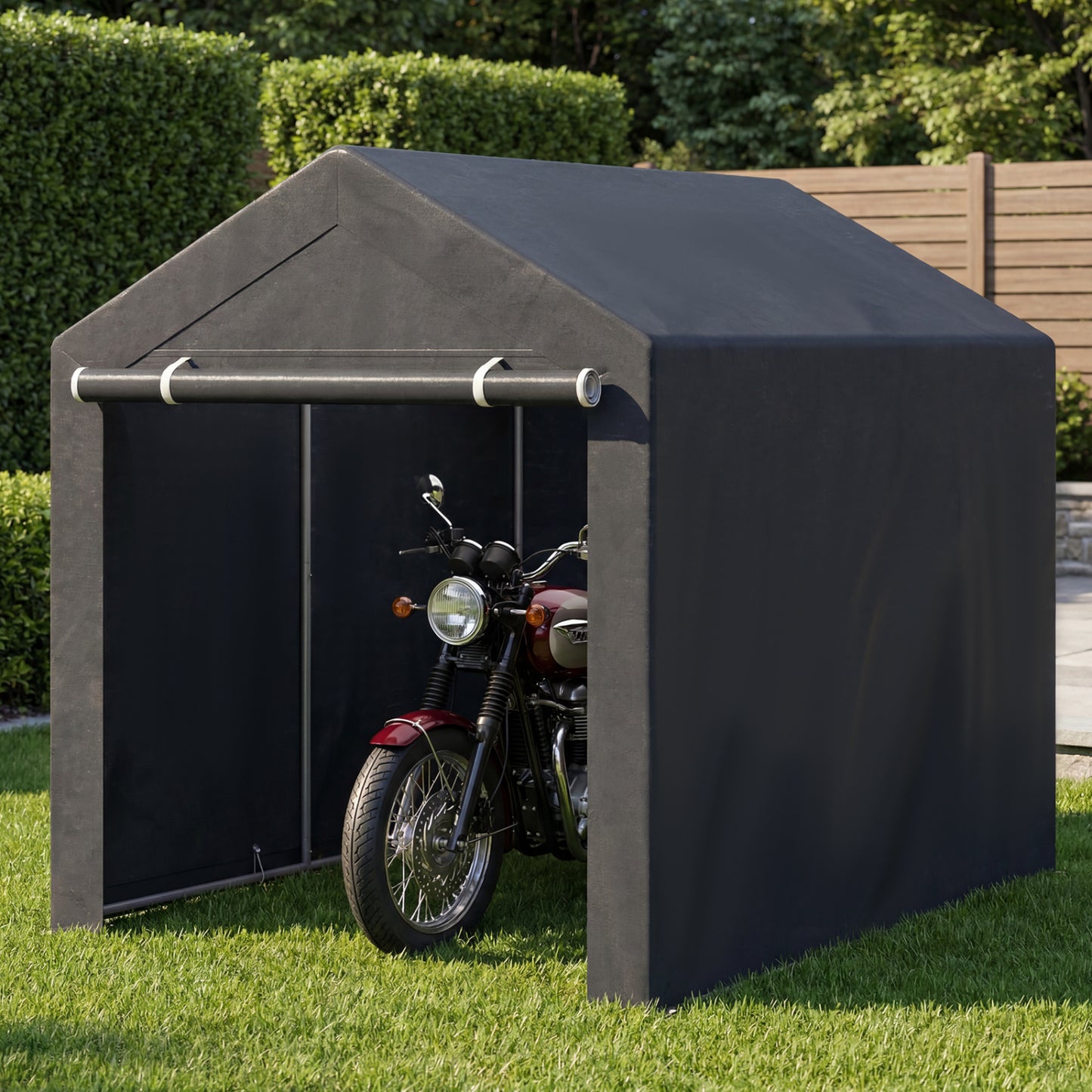 Heavy-Duty Portable Storage Shed with Roll-up Zipper Door-L Sheds & Outdoor Storage at Gallery Canada