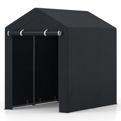 Heavy-Duty Portable Storage Shed with Roll-up Zipper Door-M Sheds & Outdoor Storage at Gallery Canada