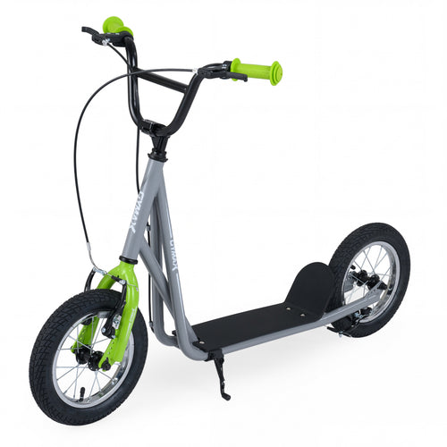 Height Adjustable Kid Kick Scooter, 12 Inch, Grey