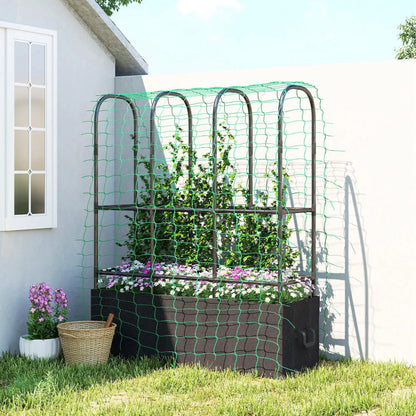 Raised Garden Bed With Trellis, Tomato Cage, 52.8 Gal Grow Bag Raised Garden Beds at Gallery Canada