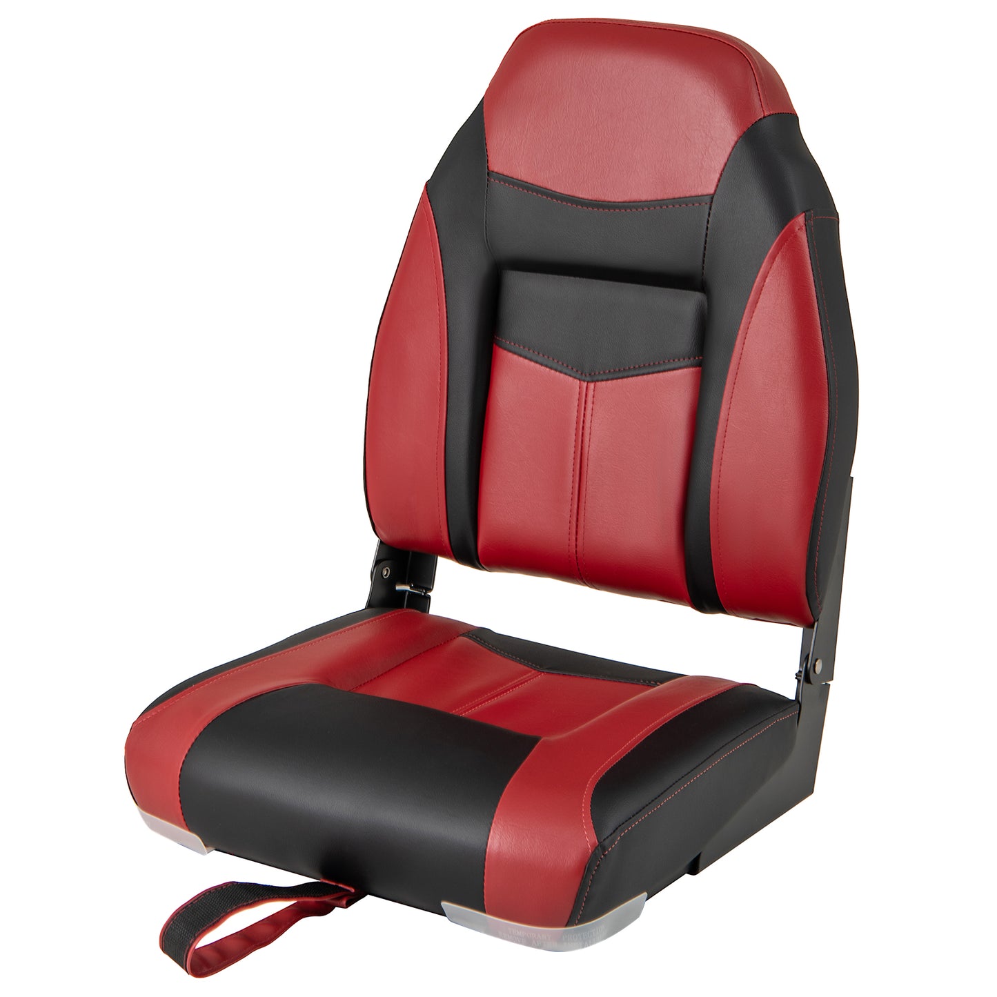 High Back Folding Boat Seats with Sponge Cushions and Flexible Hinges, Red Swimming Red at Gallery Canada
