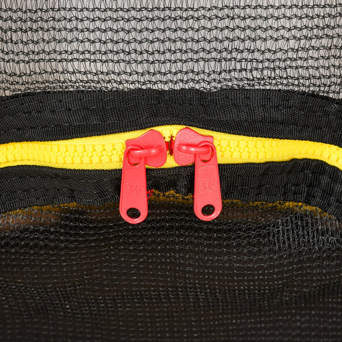 55" Kids Trampoline with Enclosure Net, Indoor/Outdoor, Multi-Coloured Trampolines at Gallery Canada