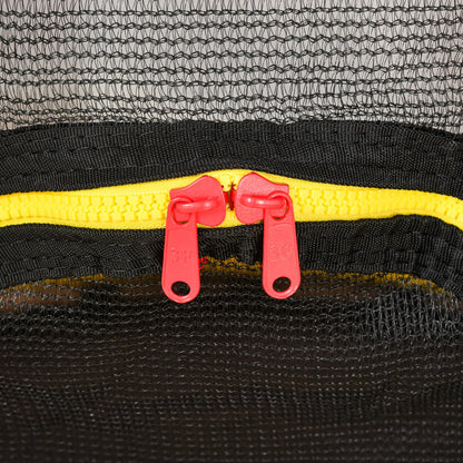 55" Kids Trampoline with Enclosure Net, Indoor/Outdoor, Multi-Coloured Trampolines at Gallery Canada