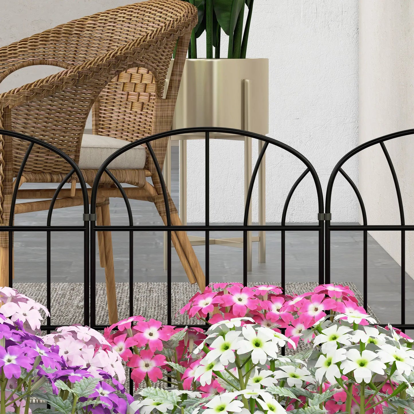 8 Pack Garden Fencing, Decorative Fence Panels, Animal Barrier, Flower Edging Garden Fences at Gallery Canada