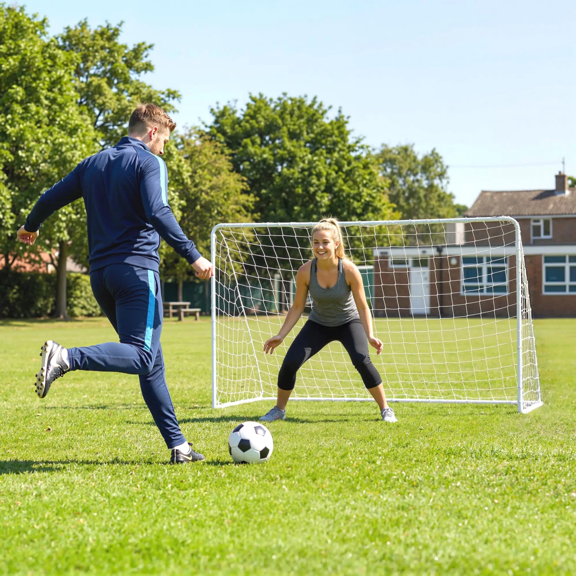 Soccer Goal, 6x4ft Portable Practice Net, Steel Frame Soccer at Gallery Canada