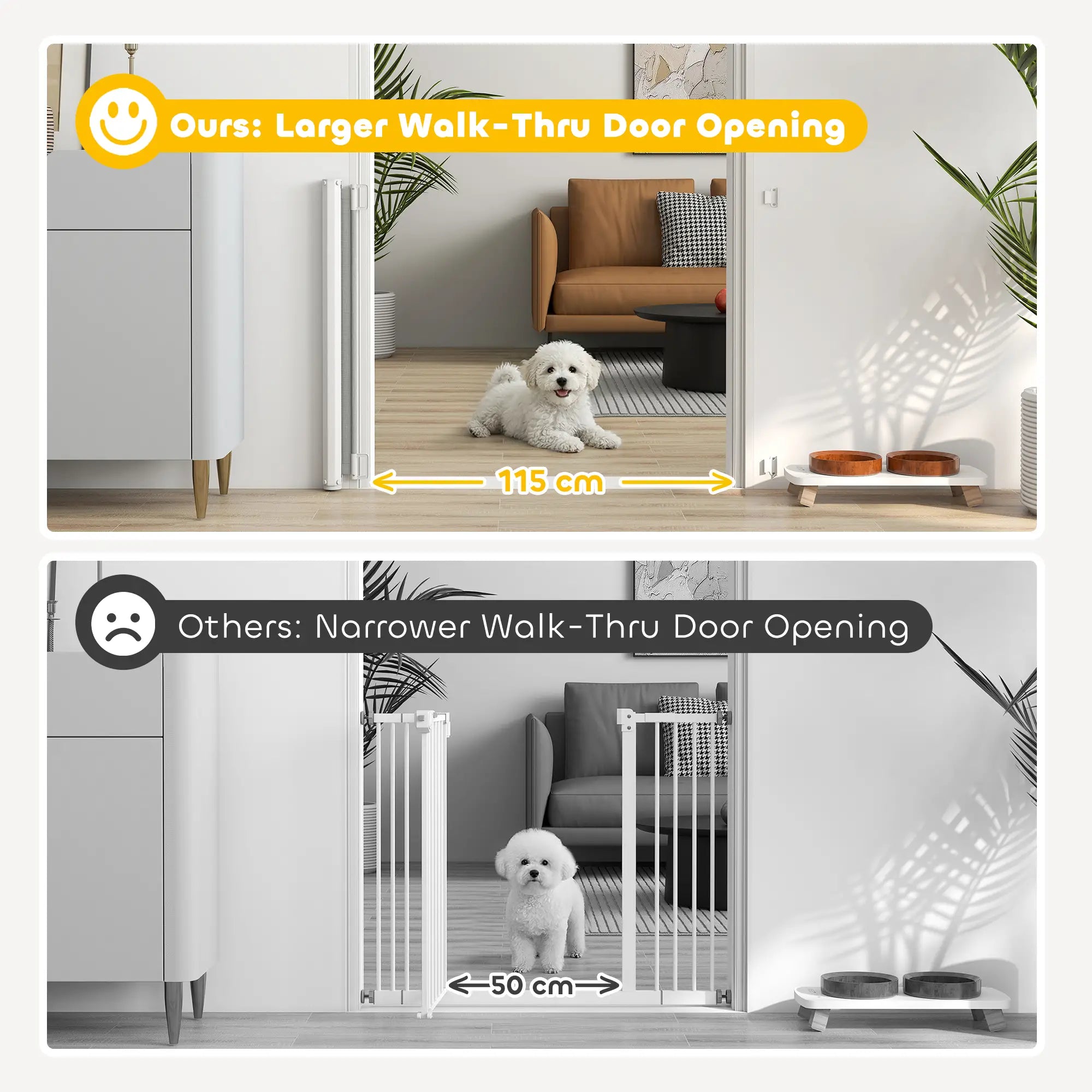 Retractable Pet Safety Gate, Flexible for Stairways Doorways, Grey Houses, Kennels & Pens at Gallery Canada