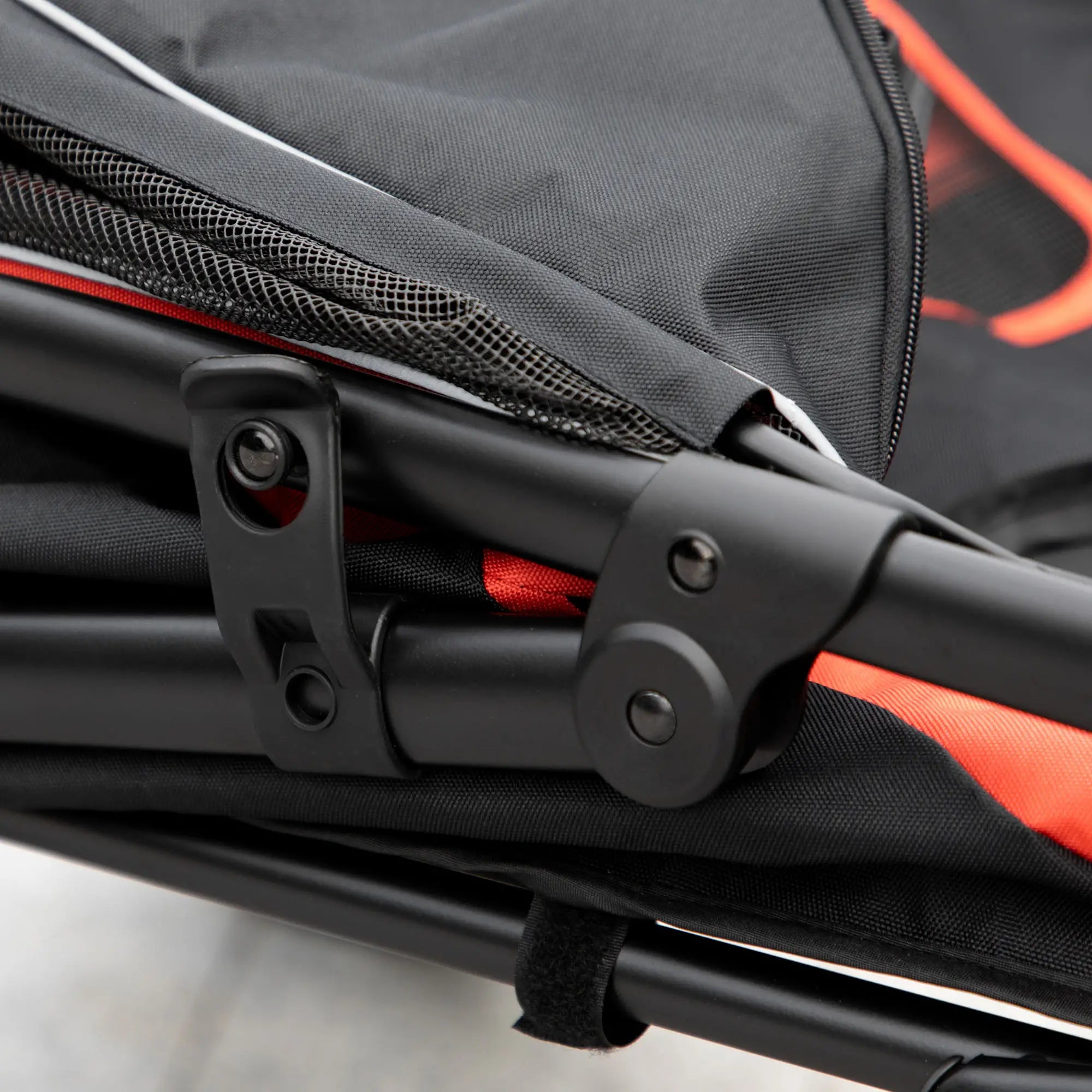 Foldable Pet Stroller, Universal Wheels, Shock Absorber, Large & Medium Dogs, Red Dog Bike Trailers & Strollers at Gallery Canada