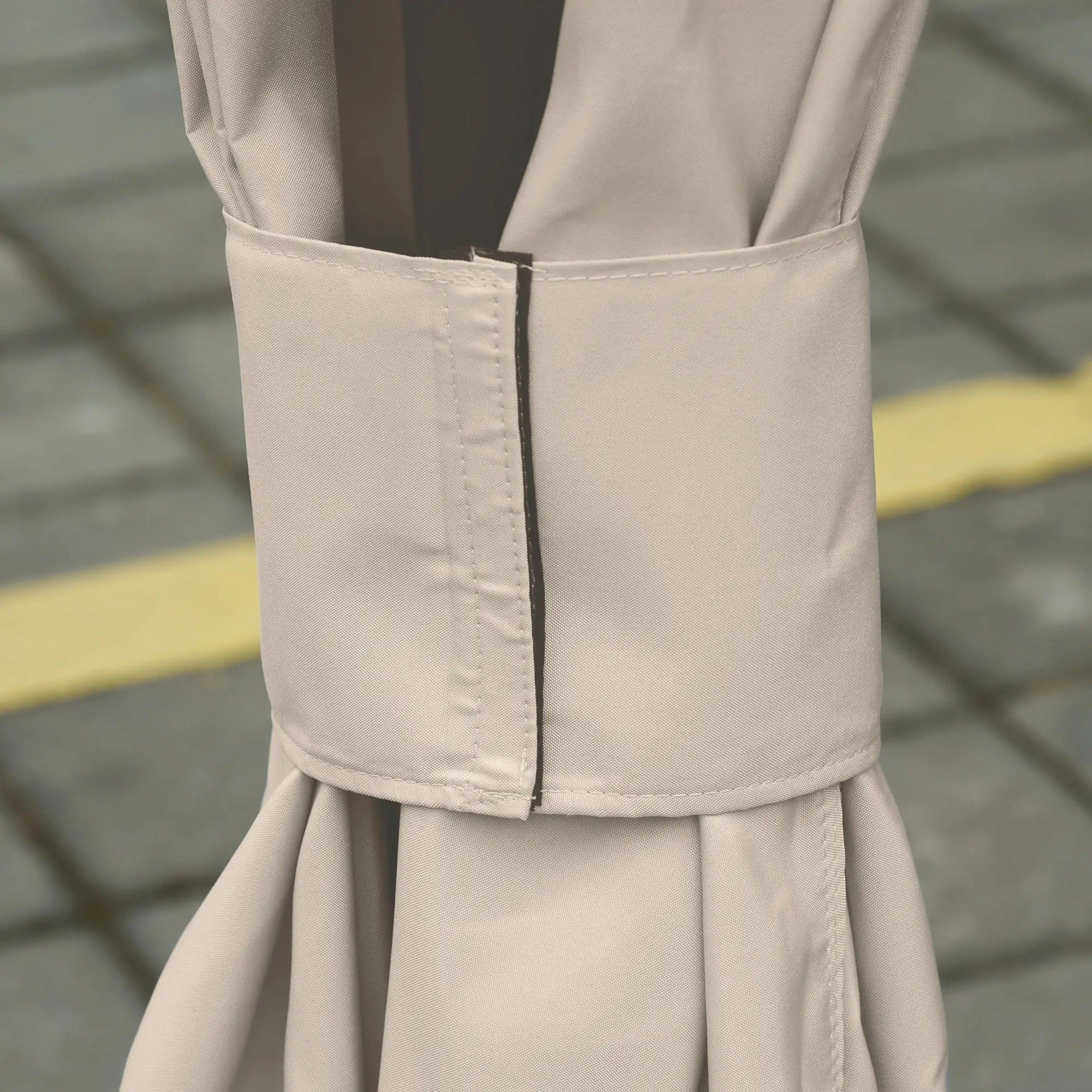 10' x 12' Gazebo Sidewall Set, 4 Panels, Hooks/C-Rings, Beige Gazebo Sidewalls at Gallery Canada