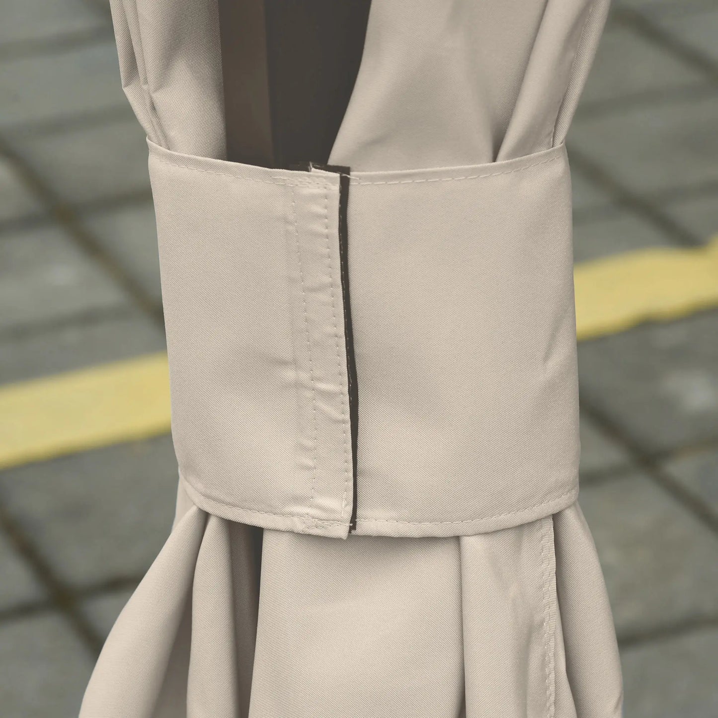 10' x 12' Gazebo Sidewall Set, 4 Panels, Hooks/C-Rings, Beige Gazebo Sidewalls at Gallery Canada