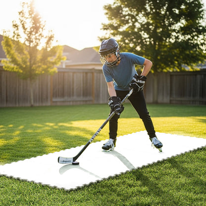 Hockey Flooring Tiles for Training Dryland Synthetic Ice Tiles Hockey Shooting Equipment Winter Sports & Activities at Gallery Canada